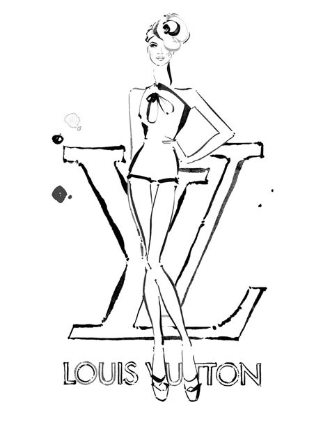 louis vuitton draws|beautiful Louis Vuitton drawings.